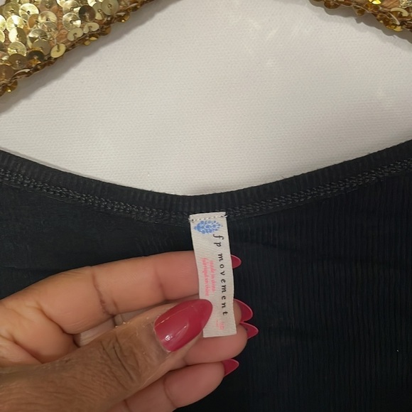 Free People New Moon Black Top - Picture 11 of 16